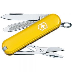 NAVAJA VICTORINOX CLASSIC SD AMARILLA