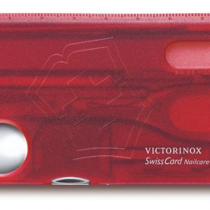 SWISSCARD NAILCARE, VICTORINOX ROJO
