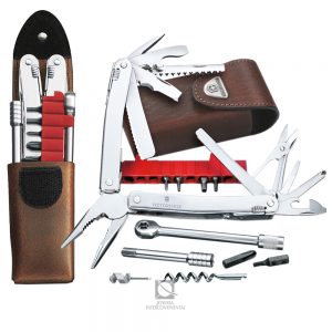 SWISSTOOL VICTORINOX SPIRIT PLUS ESTUCHE DE PIEL