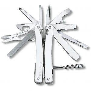 SWISSTOOL VICTORINOX SPIRIT PLUS II EN ESTUCHE DE PIEL